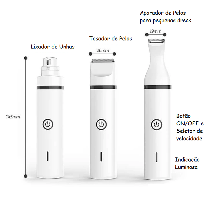 Aparador e Lixador Multifuncional - PetCare 4 em 1™️